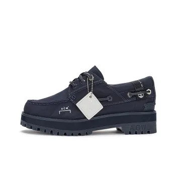 Timberland X A Cold WALLWaterproof Authentic 3 Eye Boat Shoe 'Navy' Women's