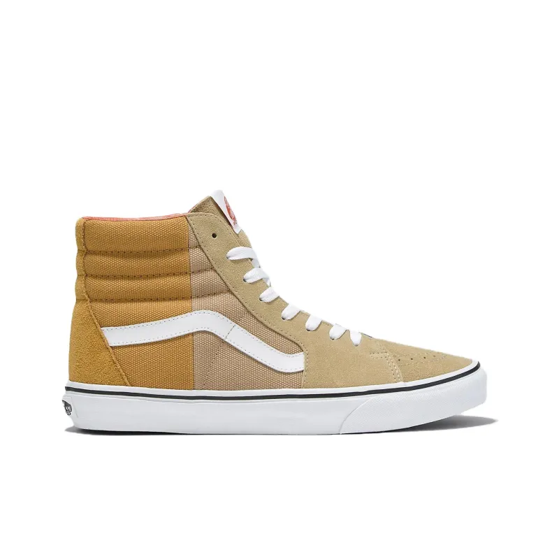 Vans Sk8 Hi Split Duck Canvas 'Beige Gold'-1