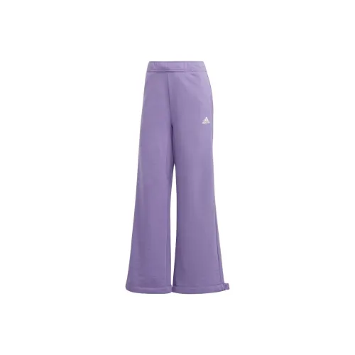 Adidas Knitted Sweatpants Women's Purple