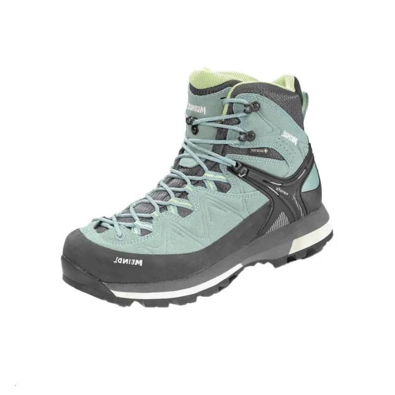 MEINDL Tonale Lady GTX Cushioning Anti-Slip And Wear-Resistant High-Top Outdoor Shoes Women's Black Blue-0