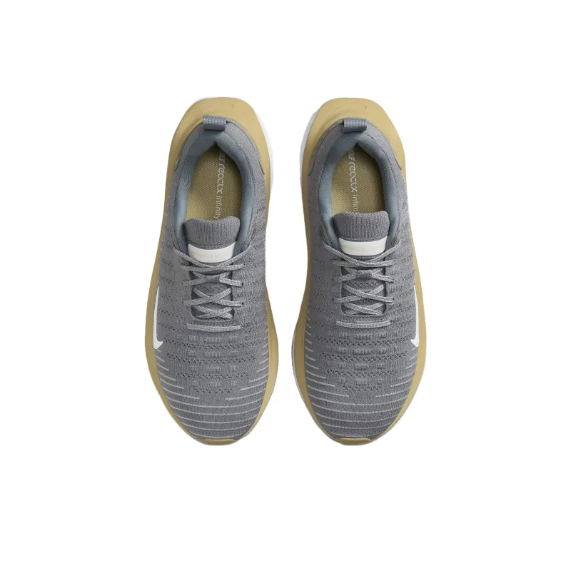 Nike ReactX Infinity Run 4 'Cool Grey Vegas Gold'-3