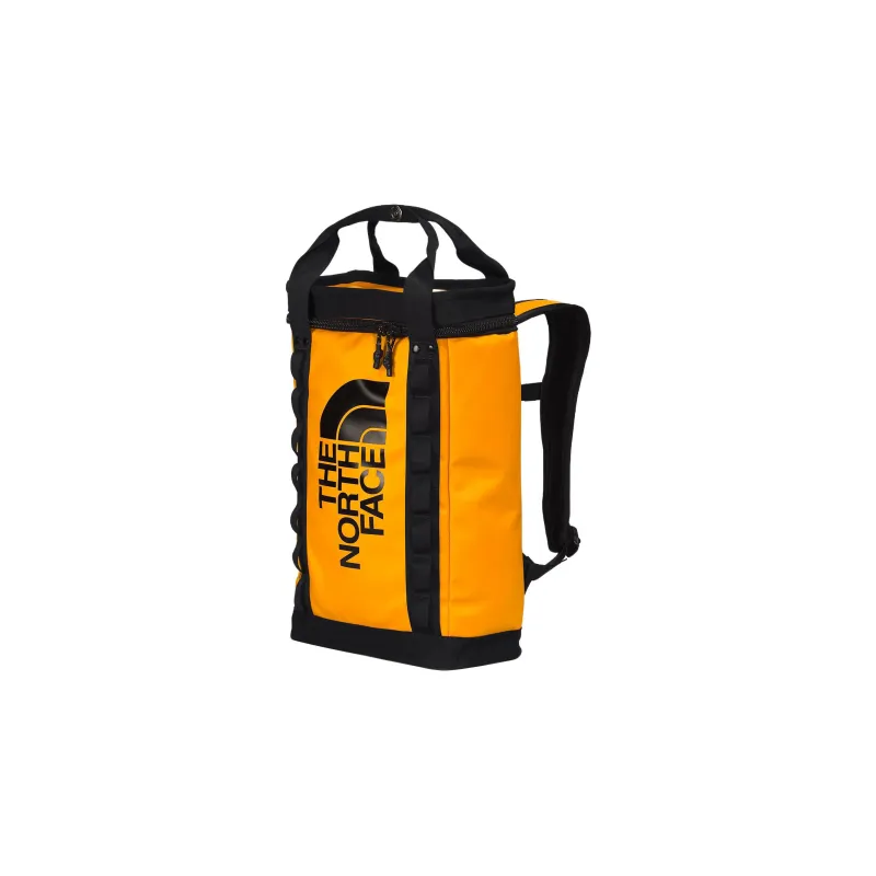 THE NORTH FACE Recycled Polyester Backpack Small Size Unisex Yellow-1