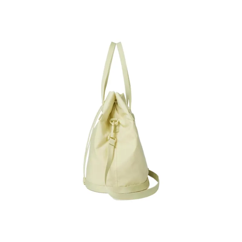 UNIQLO Polyamide Bucket Bag, Shoulder Bag, Crossbody Bag Regular Unisex Light Beige-1