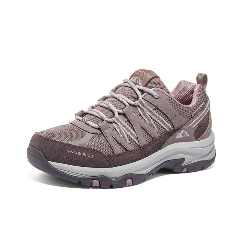 Skechers Casual Trego Sneakers 'Brown Pink' Women's-2