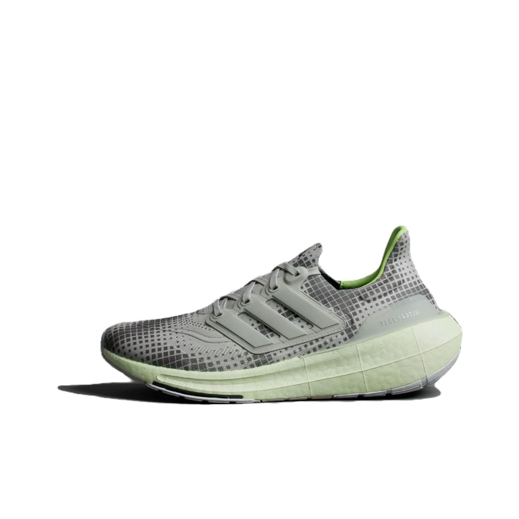 adidas UltraBoost Light Wonder Silver Lime Dusty Green US W 10.5