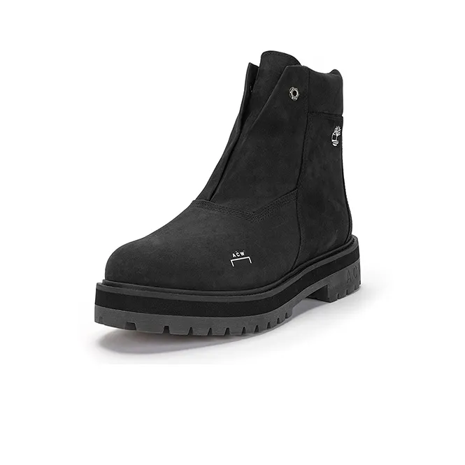 Timberland X A Cold Wall 6 Inch Premium Side Zip Boot 'Jet Black Nubuck'-2