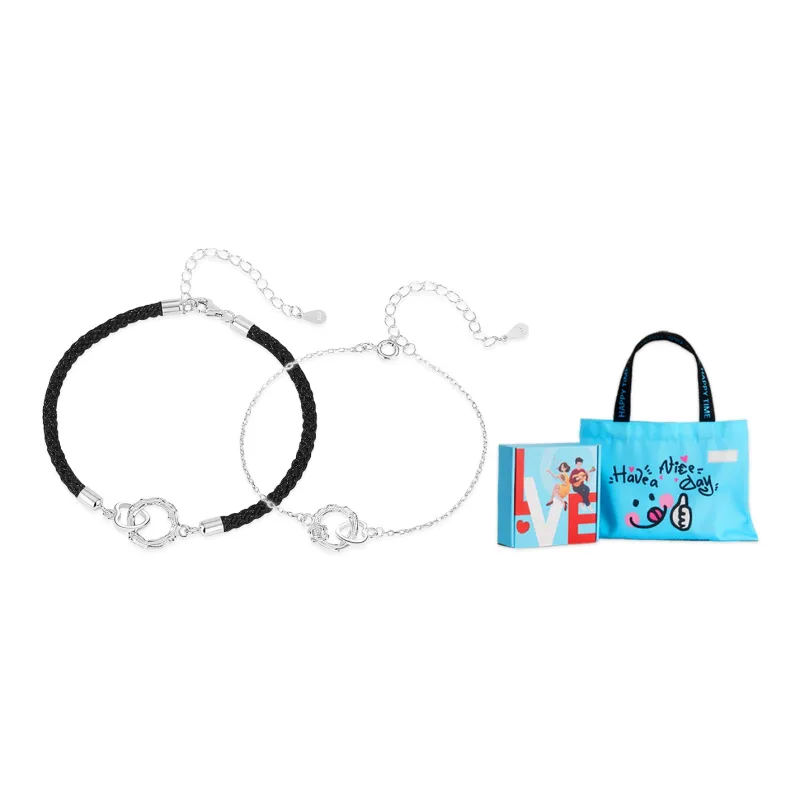 MISS TOOYA S925 Silver Bracelets Unisex-3