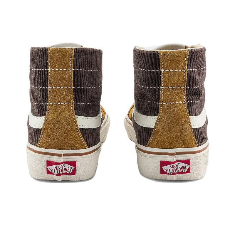 Vans Sk8 Hi 38 Decon VR3 Sf 'Dark Brown Gold'-3