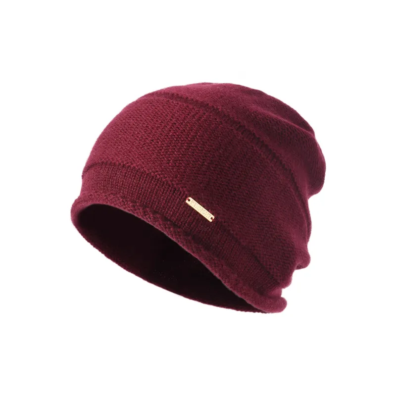 KENMONT Pure Cashmere Beanies Women's-4