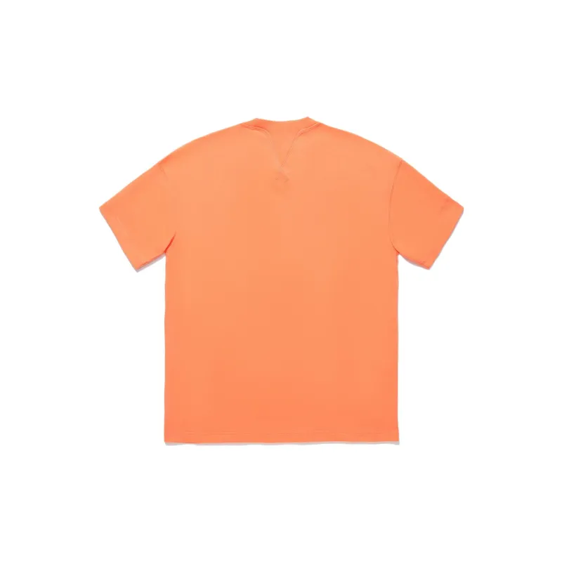 LiNing Vital Series Short Sleeved T Shirts Unisex Cloud Brocade Orange-1