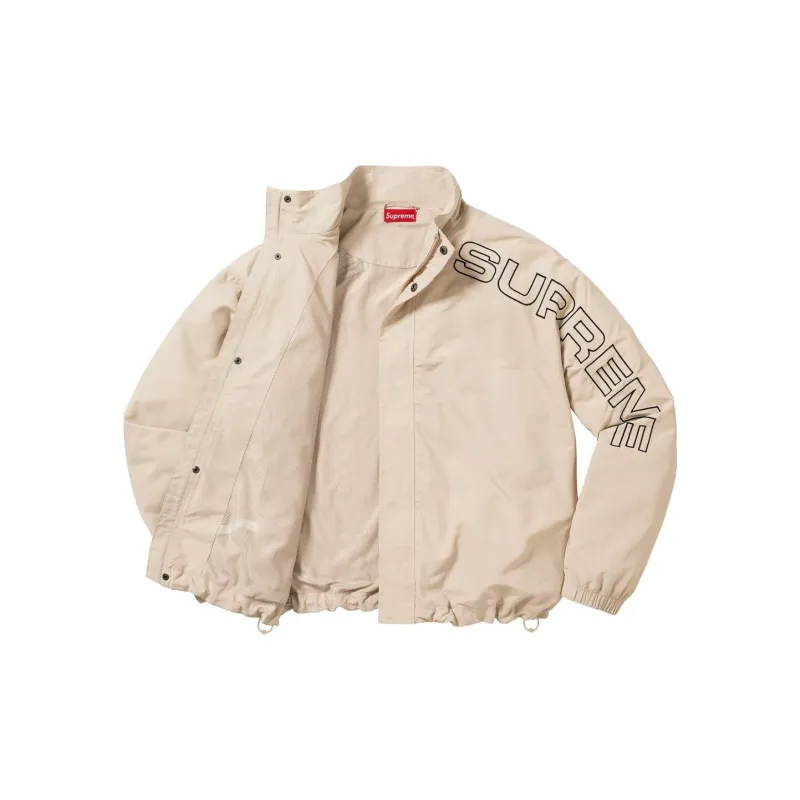 Supreme Spellout Embroidered Track Jacket-4