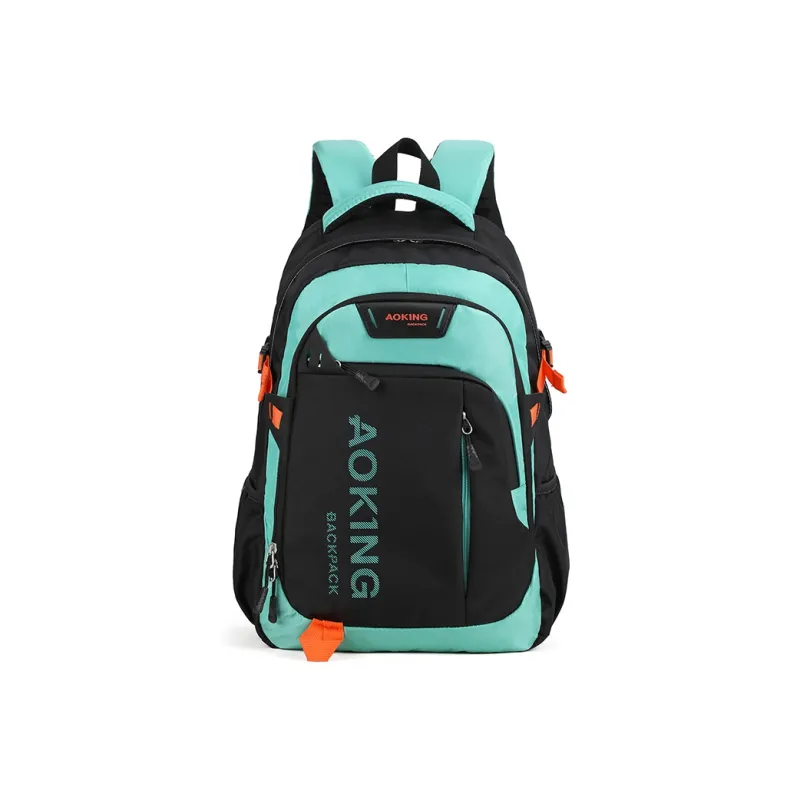 AOKING AK Polyester Backpack Large Size Unisex Black-0