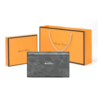 MashaLanti Leather Wallet Card Holder Key Pouch Men's Multicolor