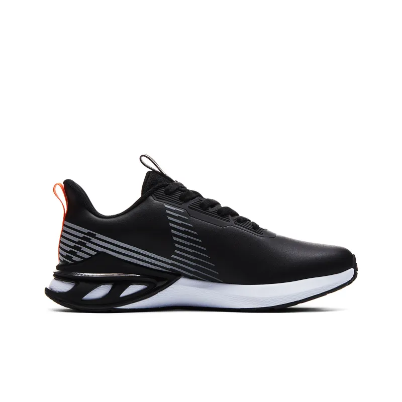 PEAK Wear resistant And Lightweight Low Top Running Shoes Women's Black-1