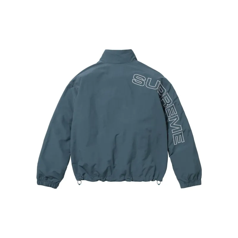 Supreme Spellout Embroidered Track Jacket-7