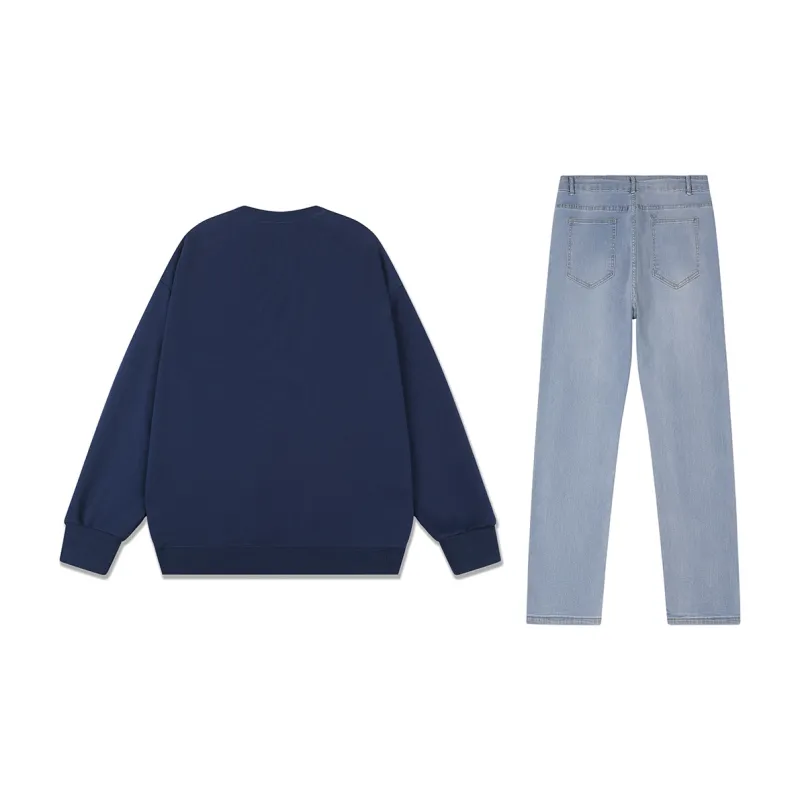 SWAMP AREA Sweatshirt Sets Unisex-45