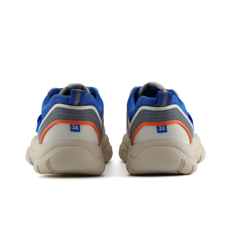 STUCKB Abrasion Resistant Slip Resistant Low Top Outdoor Shoes Unisex Beige Gray-4