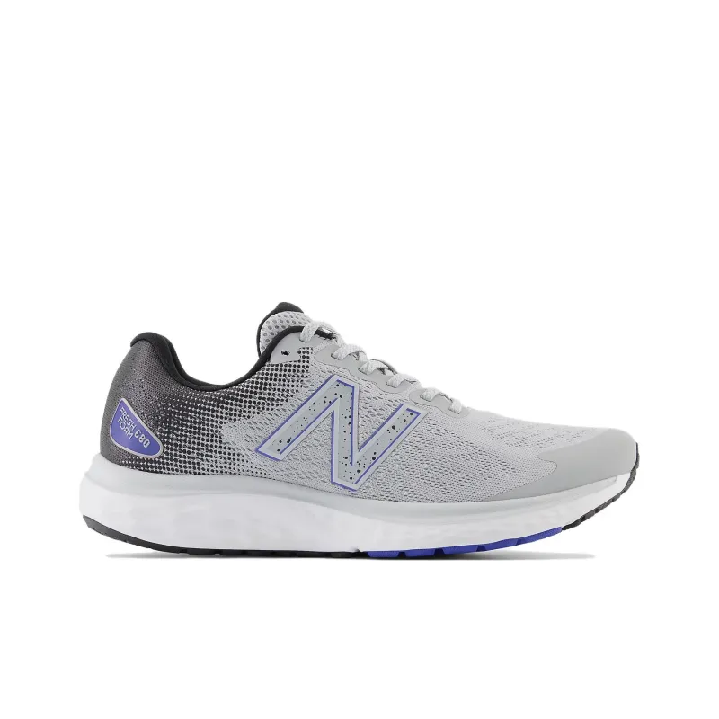 New Balance 680v7 Fresh Foam Shoes 'Grey Black White'-1