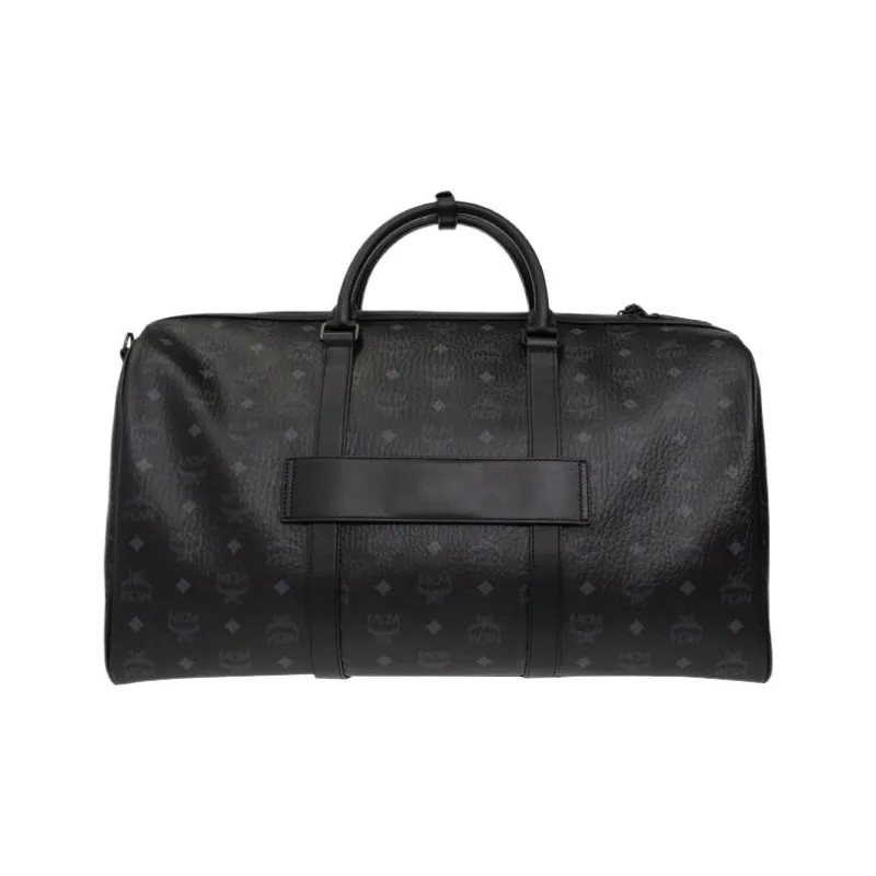 MCM Ottomar Canvas With Nappa Leather Weekend Bag, Handbag, Shoulder Bag, Crossbody Bag, Travel Bag Women's-2