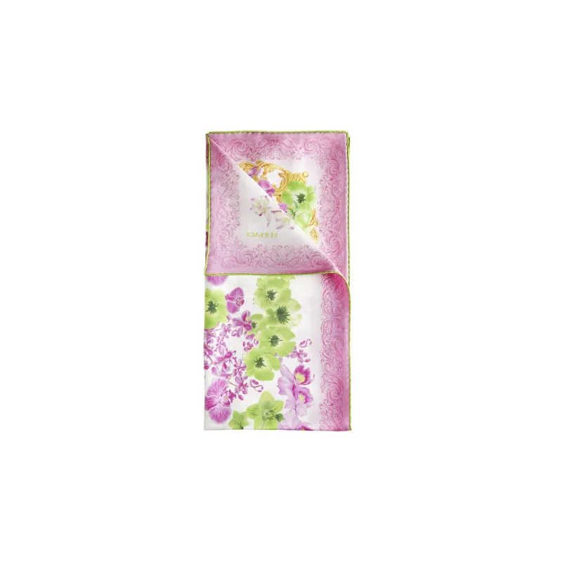 VERSACE Silk Scarves Women's Pink-1