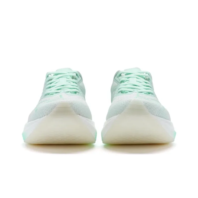 XTEP Integrated Molding Generation 1 Cushioning Wear-Resistant Low-Top Running Shoes Women's Foam Green/Sail White-3