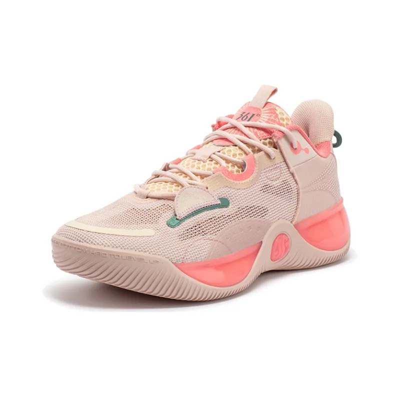 361° AG LVL UP 1 SE Low Top Basketball Shoes Men's Light Pink-1