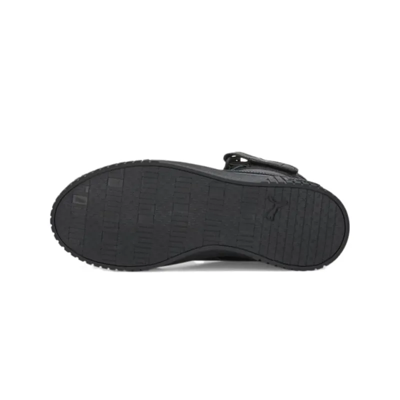 PUMA Carina 2.0 Cushioned Slip-Resistant Coverage Mid-Top Casual Shoes Women's Black-3