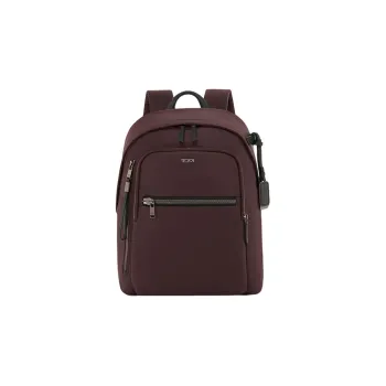 TUMI Nylon Backpack Regular Unisex Dark Plum Fuchsia