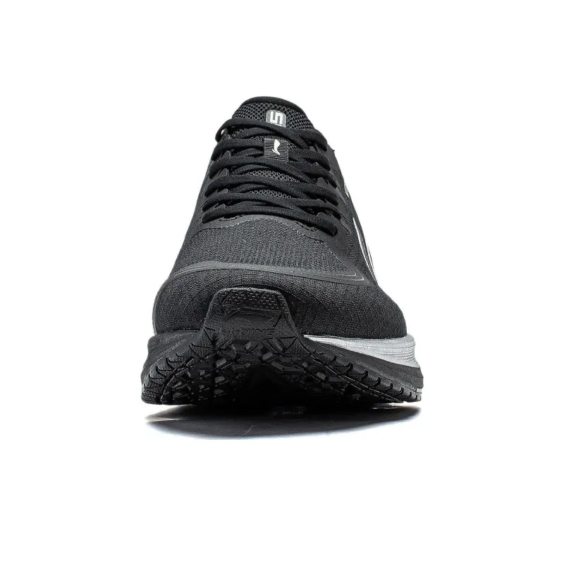 LiNing WuShi 5S 3.0 Cushioning Anti Slip And Wear Resistant Low Top Running Shoes Men's Black-4
