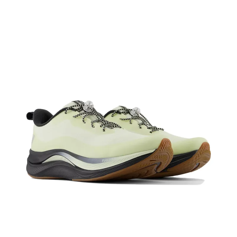 New Balance FuelCell Propel V4 Cushioned Slip Resistant Abrasion Resistant Low Top Running Shoes Women's Yellow Black-2