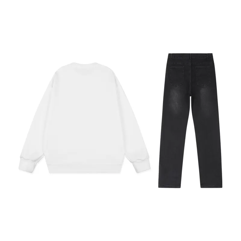 SWAMP AREA Sweatshirt Sets Unisex-20