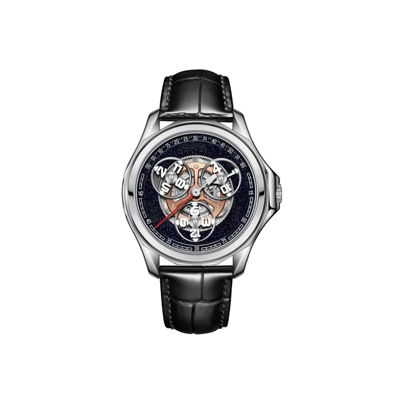 REEF TIGER Automatic Mechanical Movement Watch Men's Watches Silver Dial OBL DK-5