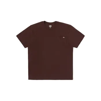 Dickies T Shirt Unisex Chocolate Brown