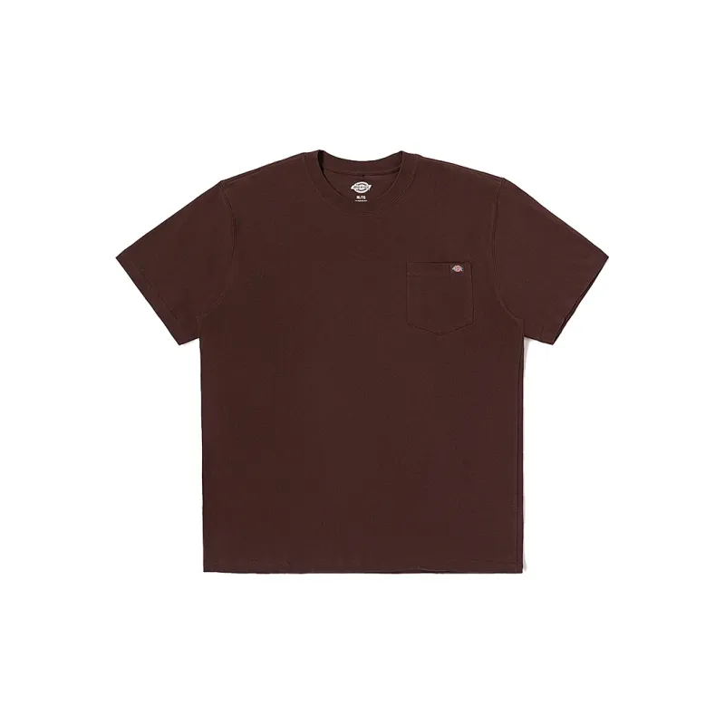 Dickies T Shirt Unisex Chocolate Brown-0