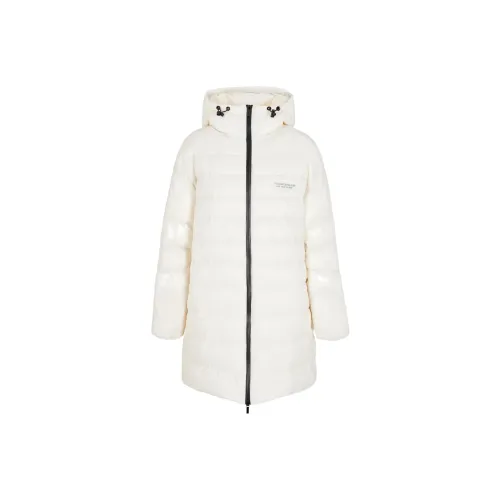 ARMANI EXCHANGE Puffer Jackets Women's White