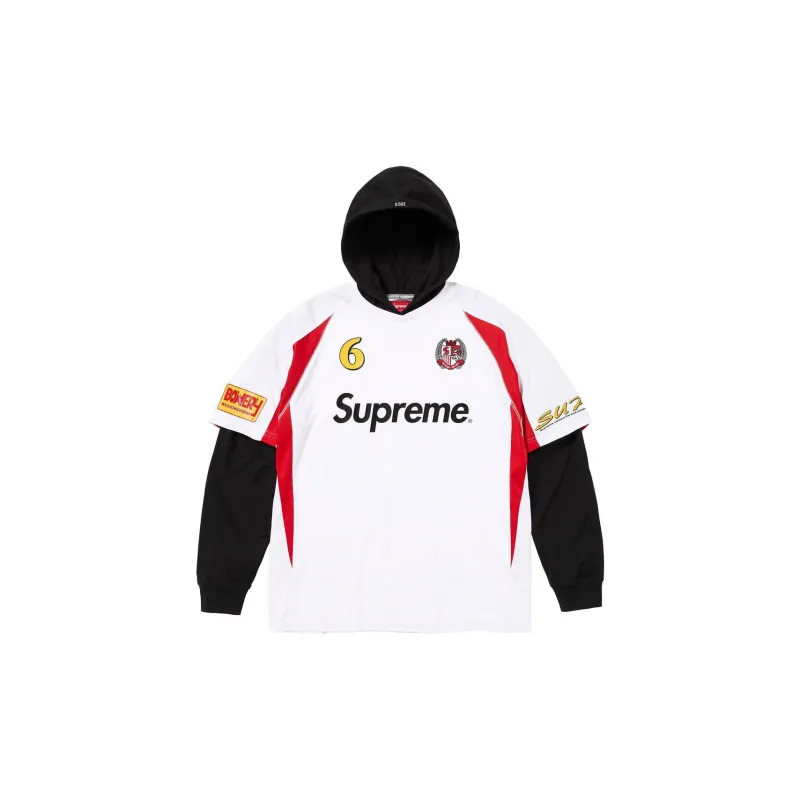 Supreme Hooded Soccer Jersey-5