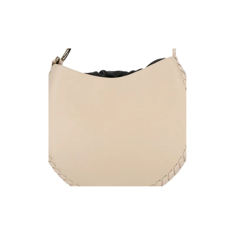 Chloe Smooth Calfskin And Soft Lambskin Hobo Bag, Handbag, Shoulder Bag Tubas Women's Light Umber-4