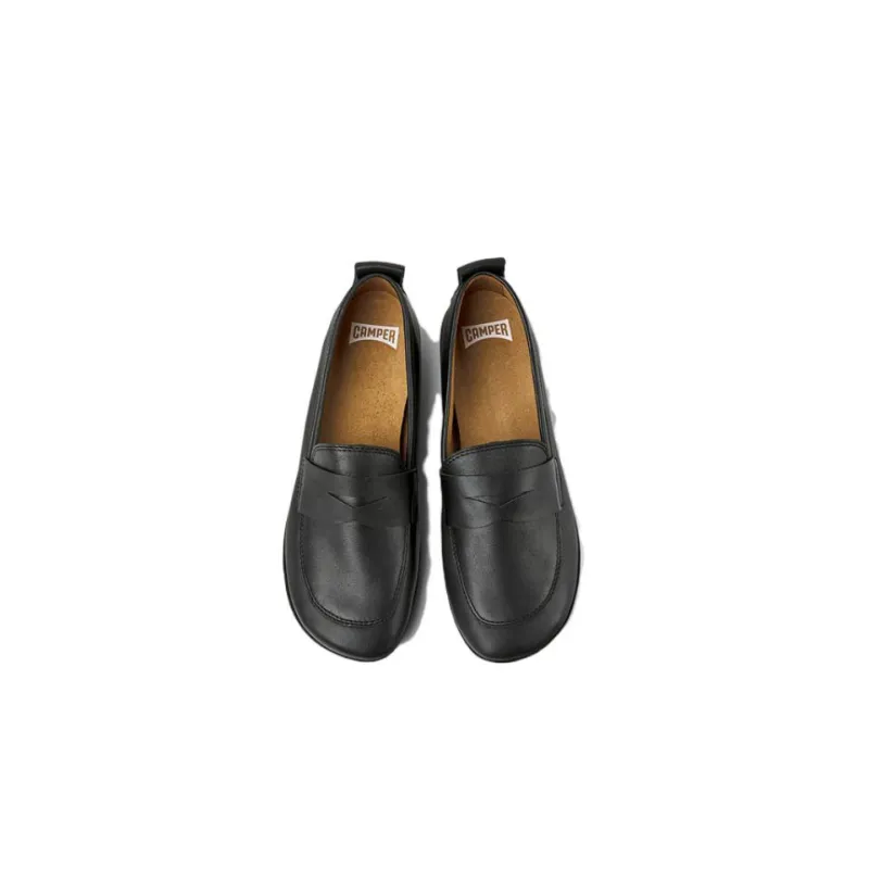 CAMPER Right Nina Loafers 1.5cm Women's Black-2