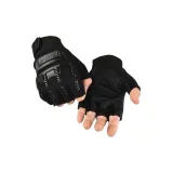 10 Warriors Half Finger Black