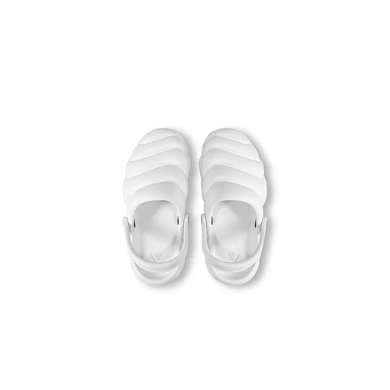 GOTO Donut Beach Sandals Women's Iridescent White-3