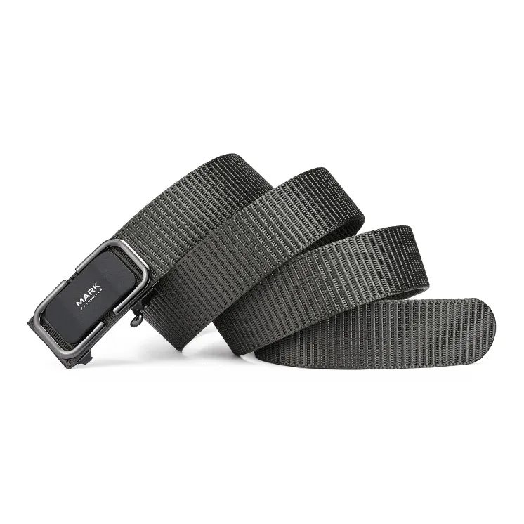 FAIRWHALE Slouchy Design, No Clips Automatic Inward Curling Hair Woven Sports Belts Men's Width 3.4CM-4