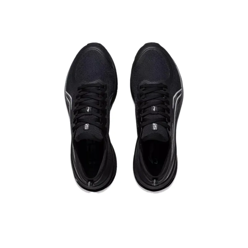 LiNing WuShi 5S 3.0 Cushioning Anti Slip And Wear Resistant Low Top Running Shoes Women's Black-3