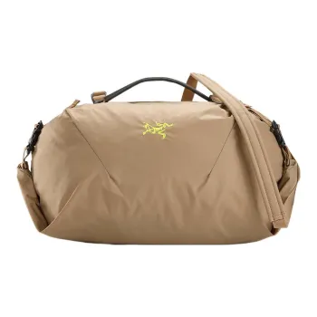 Arcteryx Nylon With Oxford Rock Climbing Rope Bag Shoulder Bag Crossbody Bag Handbag Regular Unisex Sandstone Brown