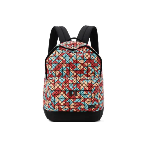ISSEY MIYAKE Daypack Nylon Backpack Large Size Unisex Red