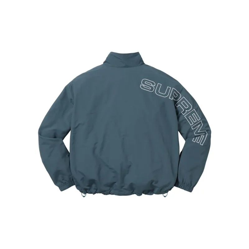Supreme Spellout Embroidered Track Jacket-9