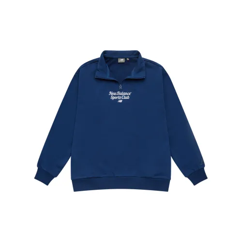 New Balance Sports Club Sweatshirts Unisex Blue