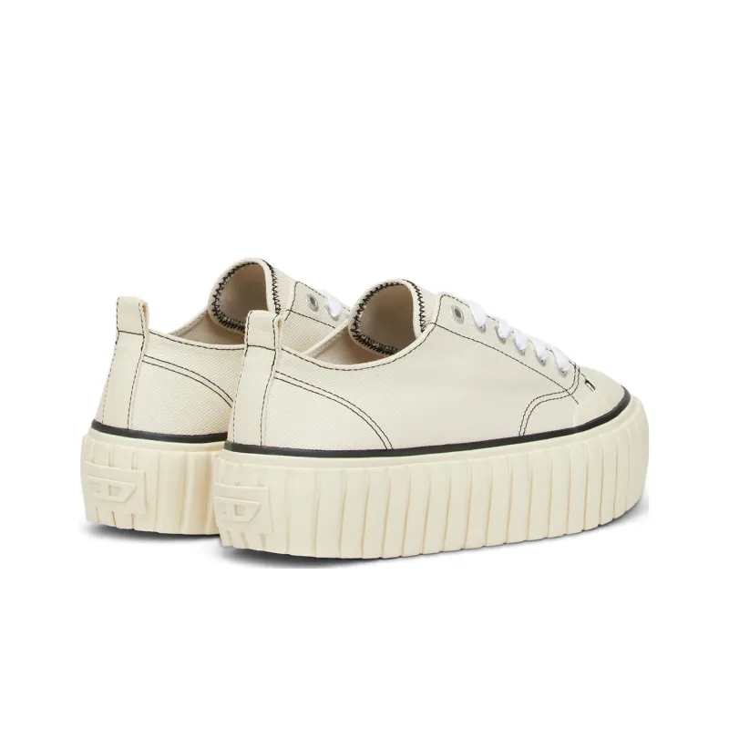 DIESEL S-Hanami Low-Top Skateboard Shoes Women's White-2