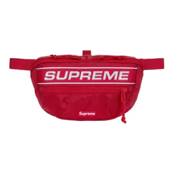 Supreme Water Resistant Nylon Crossbody Bags Fanny Pack Regular Unisex Red