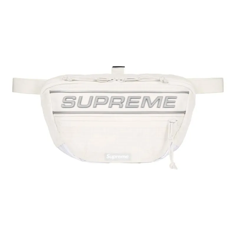 Supreme Nylon Crossbody Bag, Fanny Pack Regular Unisex White-0