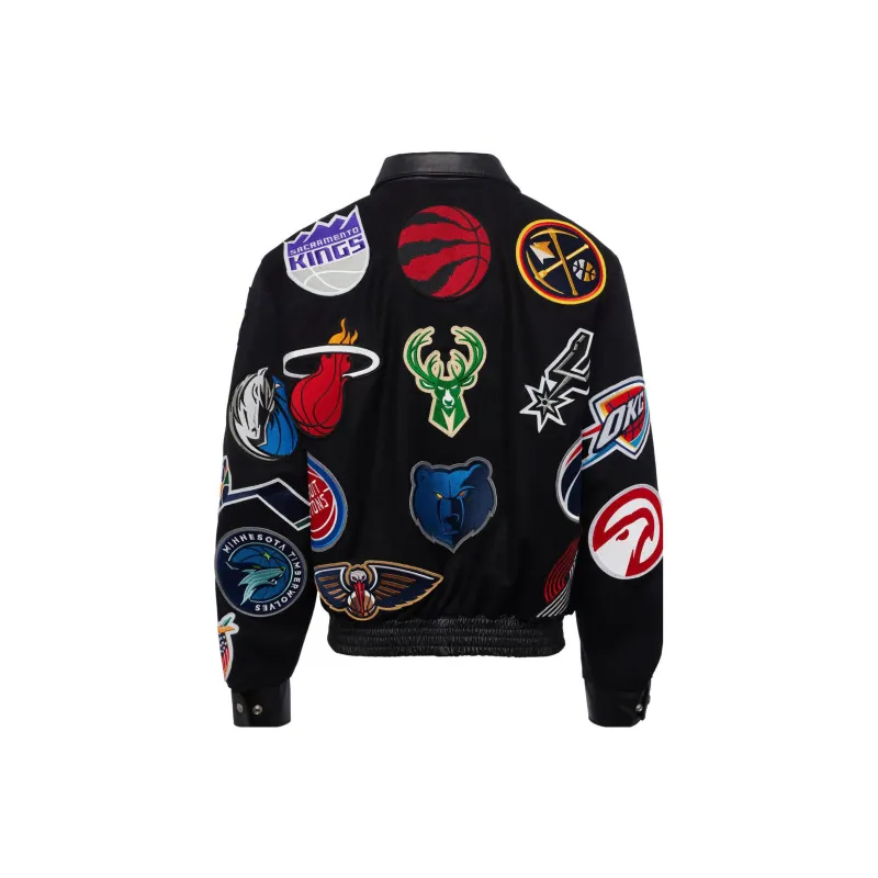 JEFF HAMILTON X Nba Collage Wool Jacket-1